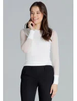 Dámska blúzka L085 krémová - Lenitif