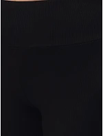 Dámske športové nohavice s elastickým pásom, čierne, FashionStreet SY0563 Dámske športové nohavice s elastickým pásom, čierne, FashionStreet SY0563