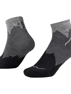 BUFF Merino Lightweight Quarter Socks 137792999 Čierne 36–38
