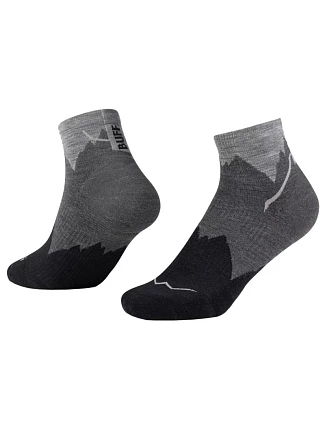 BUFF Merino Lightweight Quarter Socks 137792999 Čierne 36–38