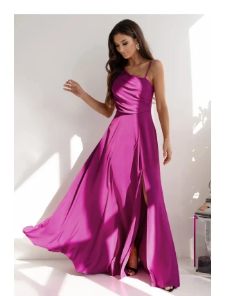 Dlhé šaty 001420 fuchsiová - With You