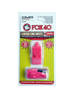 FOX CMG Classic Bezpečnostná píšťalka + šnúrka 9603-0408 ružová