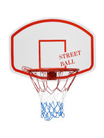 Kimet Street Ball basketbalová doska + obruč červená a biela