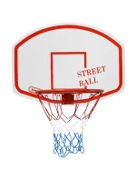 Kimet Street Ball basketbalová doska + obruč červená a biela Kimet Street Ball basketbalová doska + obruč červená a biela