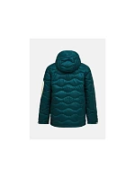 Pánska péřová bunda PEAK PERFORMANCE M Helium Utility Down Hood Jacket, zelená farba Pánska péřová bunda PEAK PERFORMANCE M Helium Utility Down Hood Jacket, zelená farba