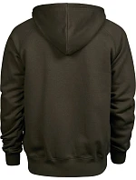 Tee Jays TJ 5435 Pánska mikina s kapucňou 18.5435 tmavo olivová