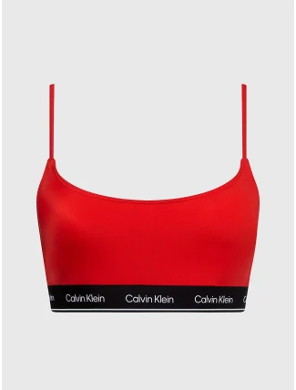 Dámska plavková podprsenka KW0KW02425 XNE Red - Calvin Klein