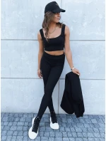 Dámska čierna tepláková súprava 3 v 1 BRAND YOUR STYLE FashionStreet AY0936