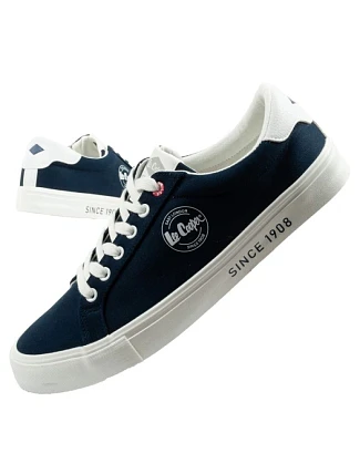 Lee Cooper Pánske športové topánky Tréneri Módne námornícka modrá Pohodlné