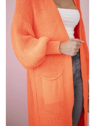 Oranžový dlhý sveter