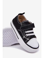 Trampki Dziecięce Na Rzep Czarne Obidana