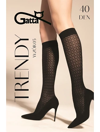 TRENDYLINE KNEE SOCKS 40 - 05 Dámske podkolienky TRENDYLINE KNEE SOCKS 40 - 05 Dámske podkolienky