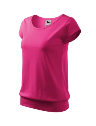 Dámske tričko City fialové