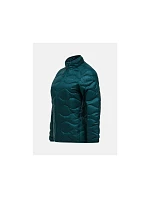 Dámska péřová bunda PEAK PERFORMANCE W Helium Down Jacket, zelená farba Dámska péřová bunda PEAK PERFORMANCE W Helium Down Jacket, zelená farba