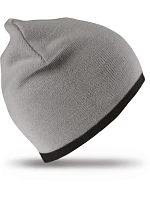 Result Headwear RC 046X Obojstranná pletená čiapka 28.046X šedá/čierna