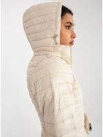 Dámska bunda NM KR D2 3880 .99P svetlo béžová - FPrice