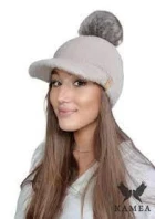 Dámska čiapka KORYNA s brmbolcom - Kamea Dámska čiapka KORYNA s brmbolcom - Kamea