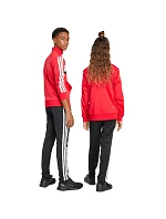 Detská tepláková súprava adidas Seasonal Essentials Tiberio 3-Stripes Tricot red/black JI6214