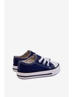 Dziecięce Trampki Klasyczne Granatowe Filemon