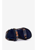 Dziecięce Sandałki Lee Cooper LCW-25-34-3571K Granatowe