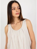 TW SK BI 8139 šaty.44 svetlo béžová