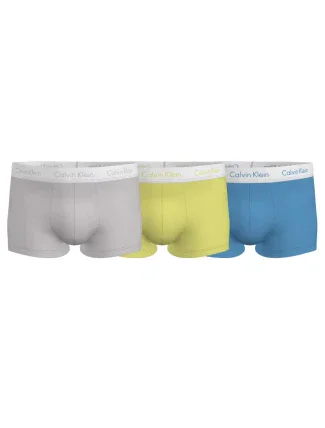 Pánske boxerky - U2664G 1U5 - béžová/žltá/modrá - Calvin Klein Pánske boxerky - U2664G 1U5 - béžová/žltá/modrá - Calvin Klein