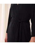Dámsky župan Aura Spotlight - BLACK - black 0004 - TRIUMPH