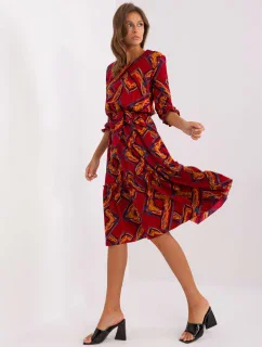 LK SK 507496 šaty.27P gaštanová