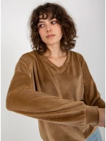 Mikina RV BL 8441.07P ťava