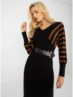 Dámske šaty TW SK BE 1540 čierne Dámske šaty TW SK BE 1540 čierne