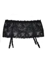 Dámsky podväzkový pás Babette 945 Black - DeLafense