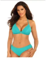 Dámske dvojdielne plavky Casablanca1 S555CA1-28 zelené - Self