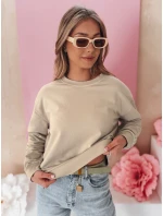 Dámska blúzka jednej veľkosti butter LUMIVIA cappuccion FashionStreet BY1374 Dámska blúzka jednej veľkosti butter LUMIVIA cappuccion FashionStreet BY1374