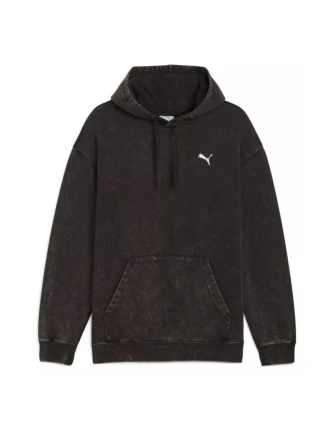 Puma ESS Elevated Relaxed Wash Hoodie M 688049 01 Pánske