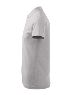 Polokošeľa Malfini Single J. M MLI-20203 svetlo šedá melanžová