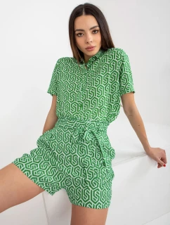 Dámske šortky D73770R62159KA zelená - FPrice