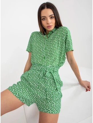 Dámske šortky D73770R62159KA zelená - FPrice