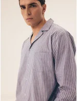 Henderson 43035 Mic dĺžka/r M-2XL pruhované pyžamo