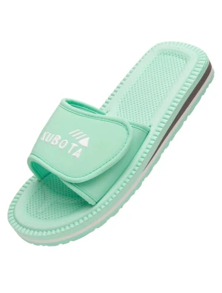 Kubota klasické pastelovo zelené klopy na suchý zips K25SS-100-001-17-1