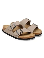 Birkenstock ARIZONA BS 1032019 GRAY TAUPE žabky (štandardná šírka)