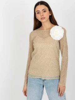 Dámska blúzka a top LK KMPL 506635.54P béžová - FPrice