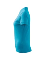 Tričko Pique Polo tyrkysové