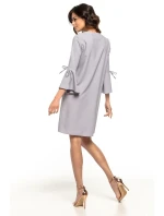 Dámske spoločenské šaty T273/8 127874 šedá - Tessita Dámske spoločenské šaty T273/8 127874 šedá - Tessita