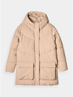 Dámska zimná páperová bunda so syntetickou podšívkou 4F 4FWAW24TDJAF474-83S