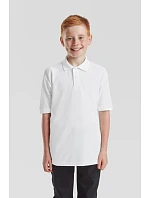 Fruit of the Loom Kids 65/35 Polo Detské piqué polo 16.3417 svetlo ružové