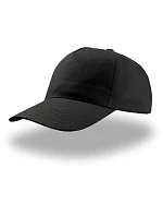 Atlantis Headwear Start Five 5-panelová bejzbalová čiapka „Start Five“ 33.0038 čierna Atlantis Headwear Start Five 5-panelová bejzbalová čiapka „Start Five“ 33.0038 čierna