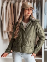 Dámska prechodná prešívaná bunda MARISSIA zelená FashionStreet TY4852 Dámska prechodná prešívaná bunda MARISSIA zelená FashionStreet TY4852