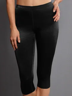 1693 čierne športové masážne nohavice - Active