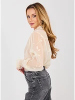 Košeľa LK KS 510104.98 béžová