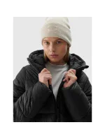 Dámska dlhá bunda W 4FWAW24TDJAF475-20S čierna - 4F